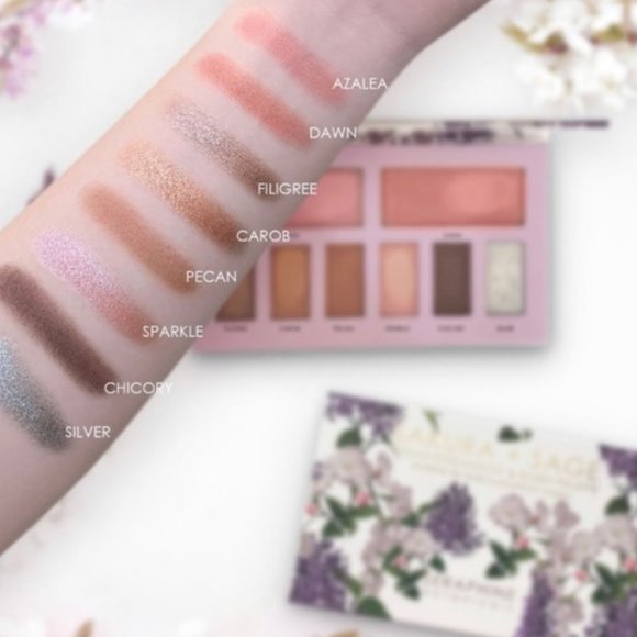 Sakura + Sage Vegan Eyeshadow & Blush Palette NIB - Picture 4 of 4